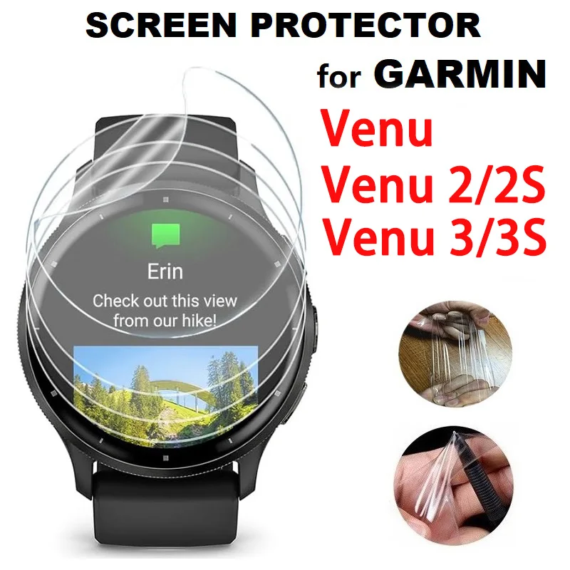 Hydrogel Screen Protector - Hydrogelfilm voor Garmin Venu 3 3s