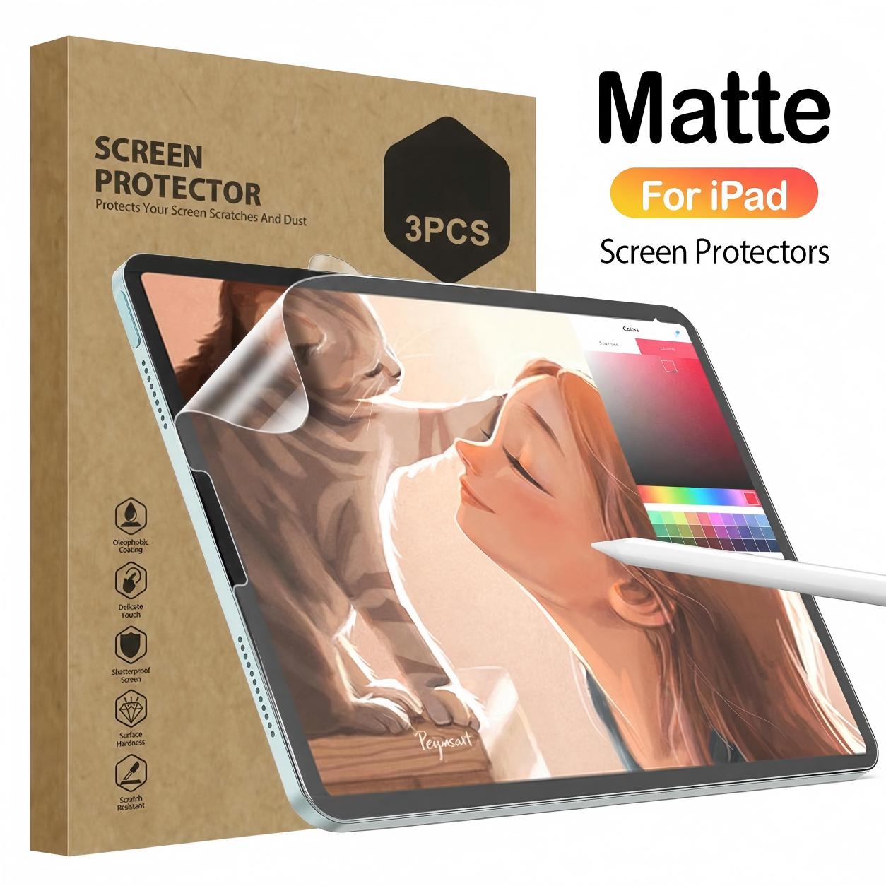 3 stuks papierachtige matte sc - Matte Anti Glare Screen recensie en prijs