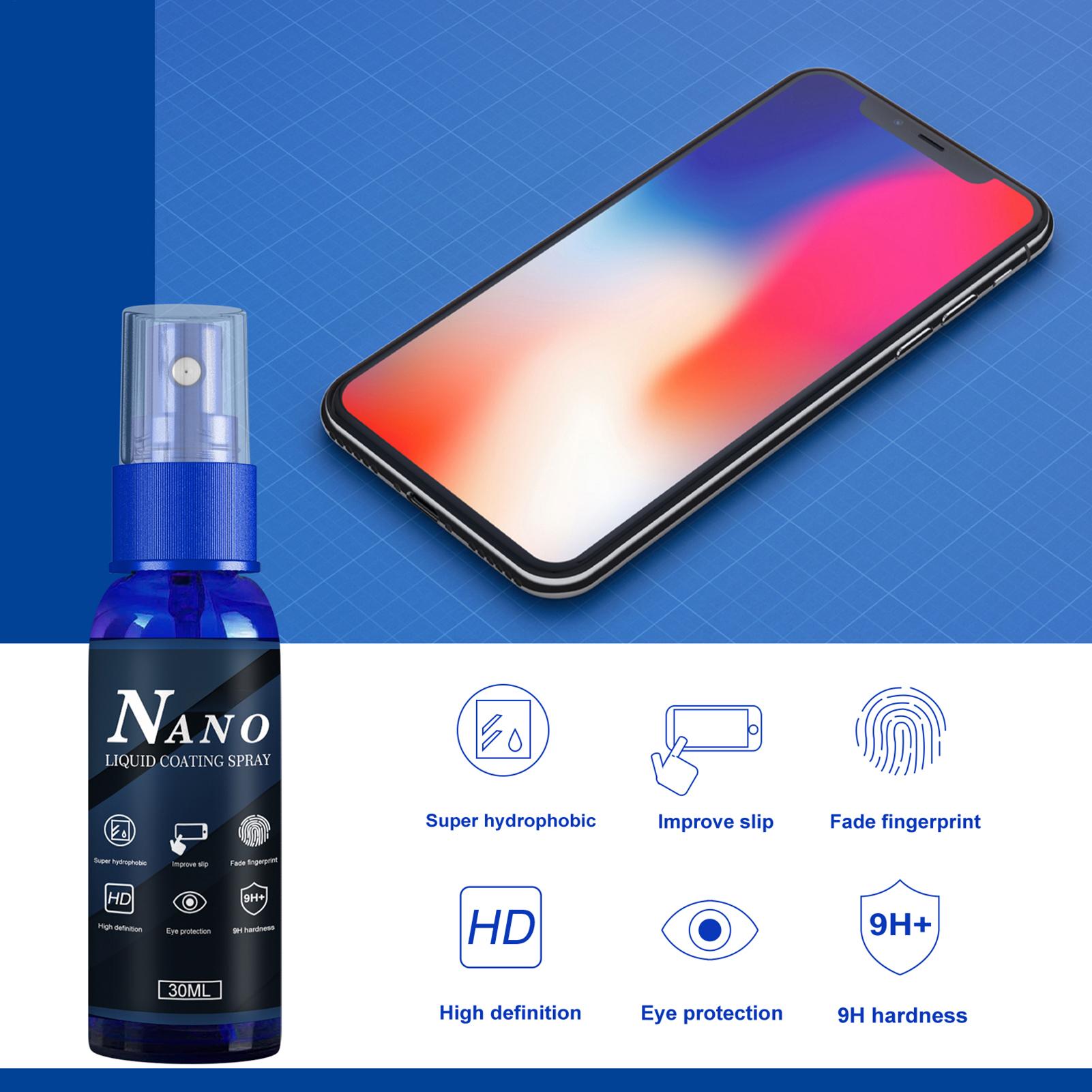 Screenprotector Spray Vloeibar - Oleophobic Coating Spray recensie en prijs